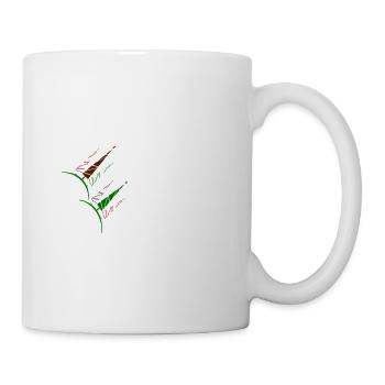 Sapins de Noël - Mug blanc - blanc - Droite