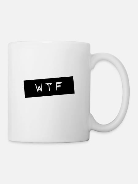 WTF - Tasse - Weiß