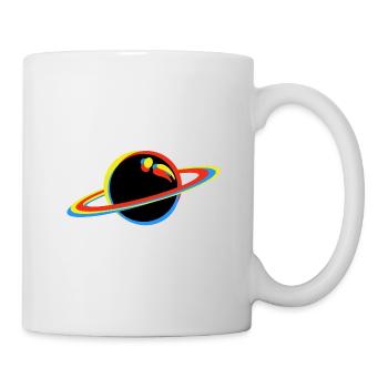 Planet - Tasse - Weiß - Rechts