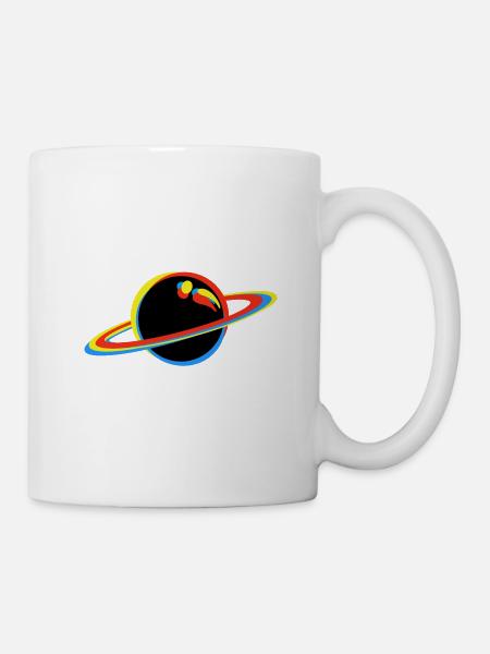 planet - Mug - white