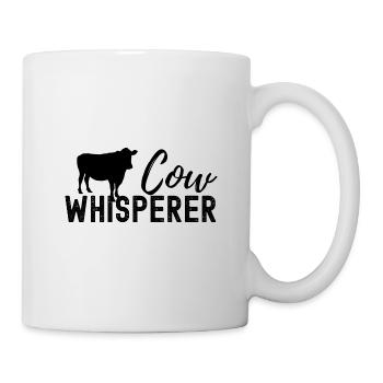 Kuh - Tasse - Weiß - Rechts