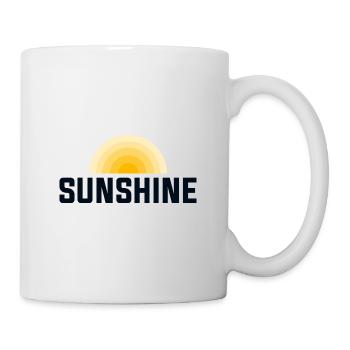 T-shirt décoration été original fashion Sunshine - Mug blanc - blanc - Droite