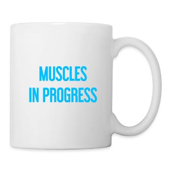 Muscles en progression - Mug blanc - blanc - Droite