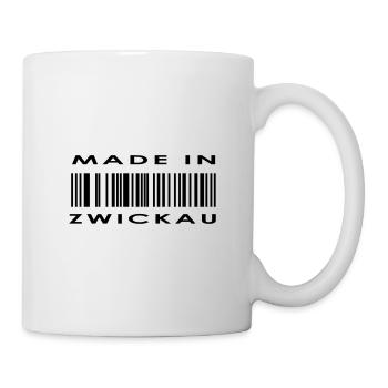 Zwickau - Tasse - Weiß - Rechts