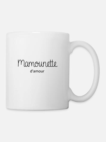 Mamounette d'amour - Mug blanc - blanc