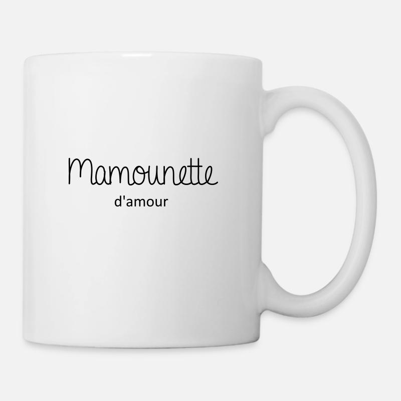 Mamounette d'amour - Mug blanc - blanc