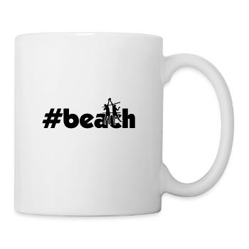 plage Maenner xy - Mug blanc - blanc - Droite