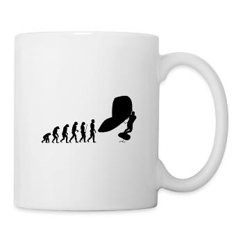 Wingfoil evolution - Mug - white - Right