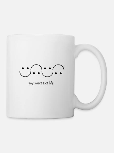 Emotional Lifestyle Adolescents Femmes Humour - Mug blanc - blanc