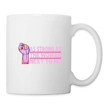 Female Power - Tasse - Weiß - Rechts