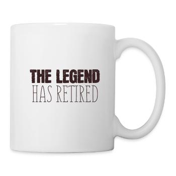 Retraite - Pension - Mug blanc - blanc - Droite