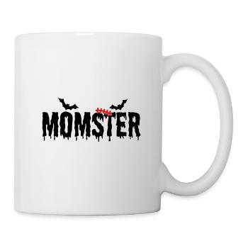 Maman Halloween Momster Monster - Mug blanc - blanc - Droite
