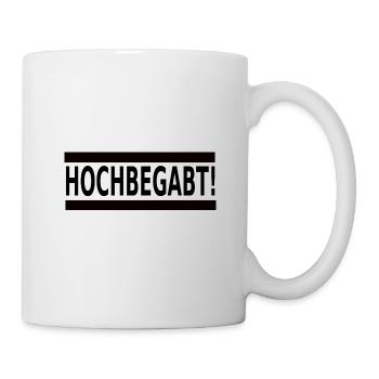 Hochbegabte Intelligente besondere Menschen - Tasse - Weiß - Rechts