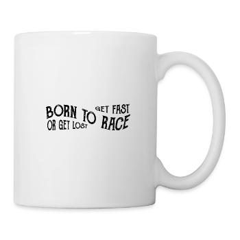 Born to Race Car Racing - Mug - white - Right