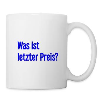 What is last price? - Mug - white - Right