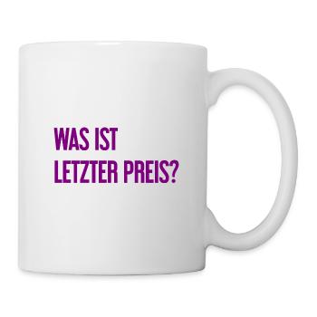 What is last price? - Mug - white - Right