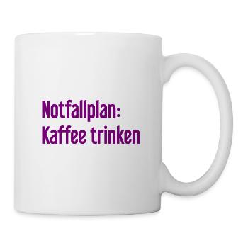 Coffee Contingency Plan - Mug - white - Right
