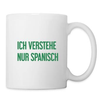 I only understand Spanish - Mug - white - Right