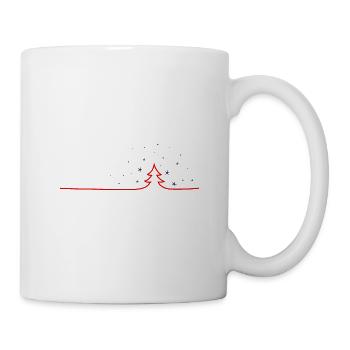 Christmas Stars Winter - Mug - white - Right