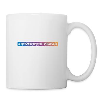 Mykonos Crew - Tasse - Weiß - Rechts
