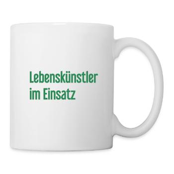 Artists of life in action - Mug - white - Right
