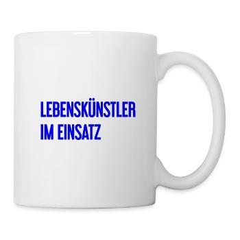 Artists of life in action - Mug - white - Right