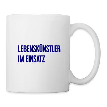 Artists of life in action - Mug - white - Right