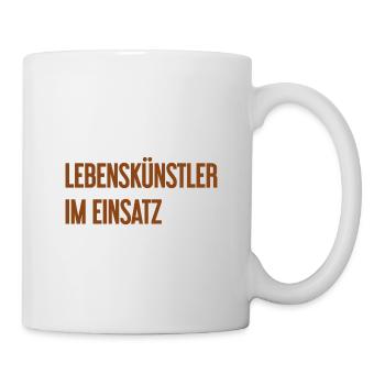 Artists of life in action - Mug - white - Right