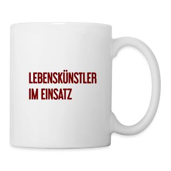 Artists of life in action - Mug - white - Right