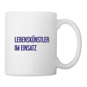 Artists of life in action - Mug - white - Right