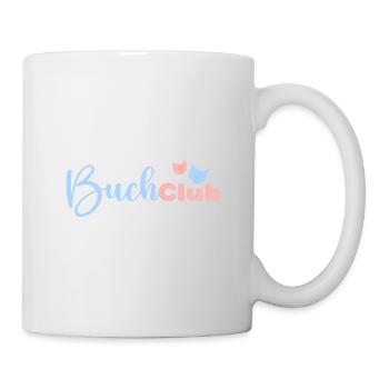 Buchclub Pastelllese Logo - Tasse - Weiß - Rechts