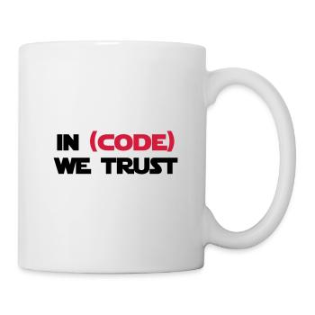 In (code) we trust - Mug - white - Right