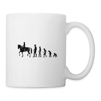 Dressage Dressage Dressage Rider Evolution - Mug - white - Right