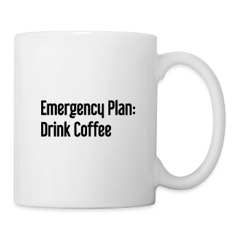 Coffee Contingency Plan - Mug - white - Right