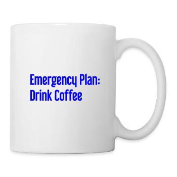 Coffee Contingency Plan - Mug - white - Right
