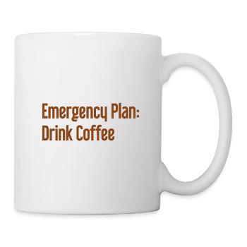 Coffee Contingency Plan - Mug - white - Right