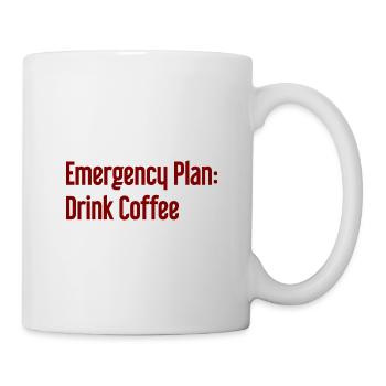 Coffee Contingency Plan - Mug - white - Right
