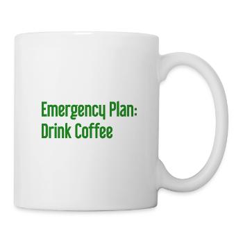 Coffee Contingency Plan - Mug - white - Right