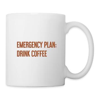 Coffee Contingency Plan - Mug - white - Right