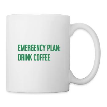 Coffee Contingency Plan - Mug - white - Right
