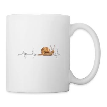 Snails Snail Heartbeat - Mug - white - Right
