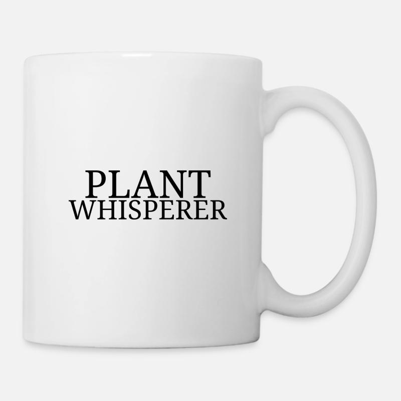 Pflanzen - Tasse - Weiß