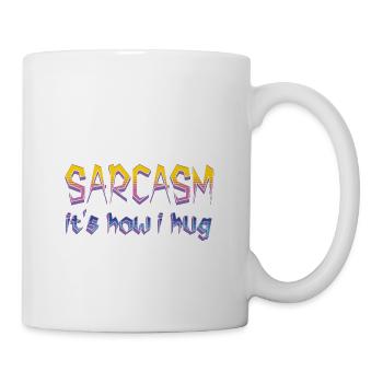 Sarcasme C’est comme ça que je câline drôle sarcastique cool dire - Mug blanc - blanc - Droite