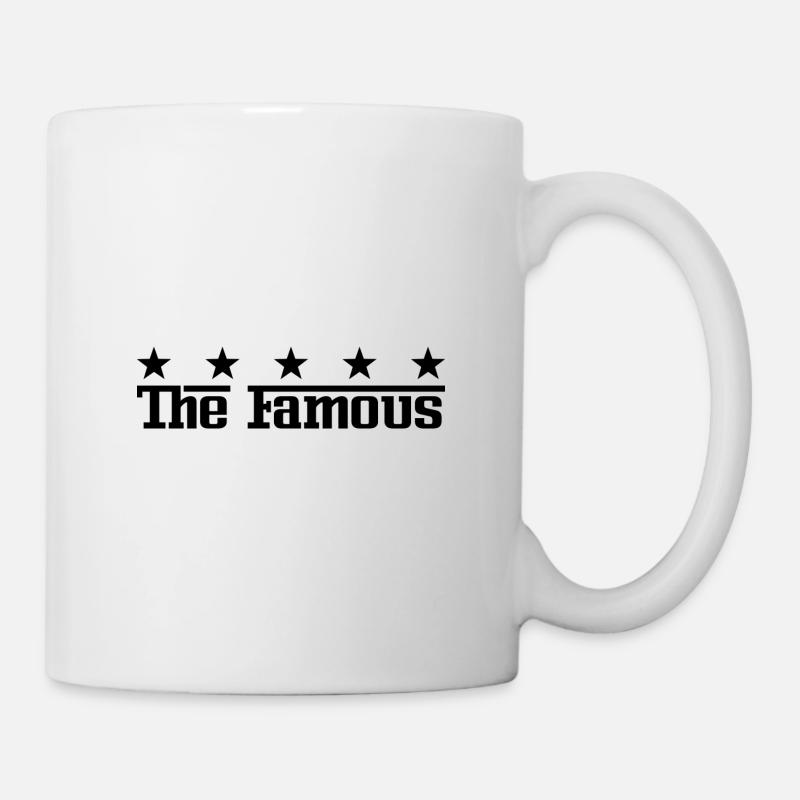 Le célèbre - Design 4 - Mug blanc - blanc
