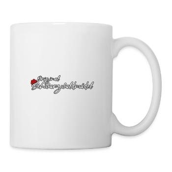 Schwarzwald Mädel Heimat Bollenhut Kuckuck - Tasse - Weiß - Rechts