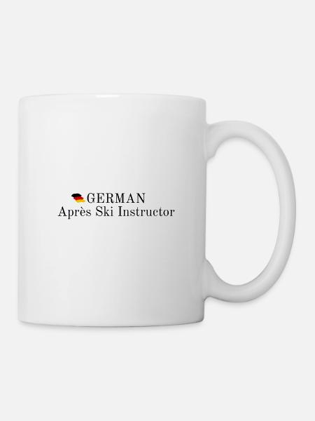 German Apres Ski Instructor - Tasse - Weiß