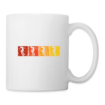 Skateboarder Skateboard Skater Skate Skateing - Mug - white - Right