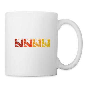Skateboard Skateboarder Skater Skate Skateing - Mug blanc - blanc - Droite
