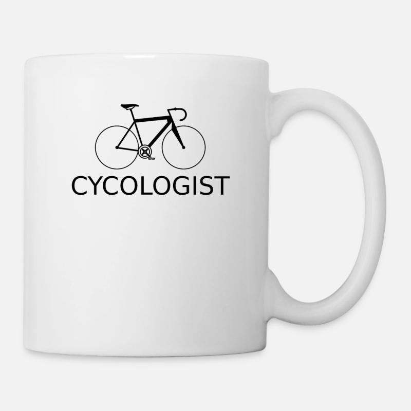 CHEMISE CYCOLOGUE - Mug blanc - blanc