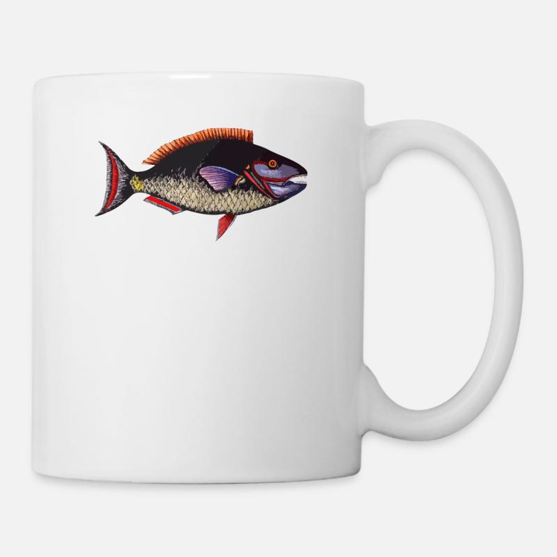 poisson - Mug blanc - blanc